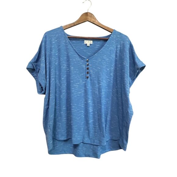 Wonderly short sleeve top size X-Large - Picture 1 of 6